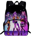 K-POP BACKPACK SHOULDER BAG (RED AND BLACK .)