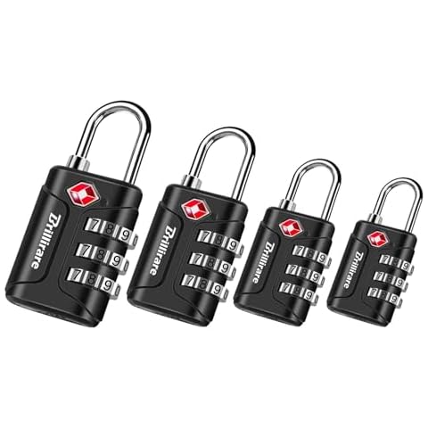 BRILLIRARE TSA Approved Luggage Locks Cover