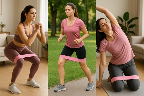 Goodjobb Conjunto de Elásticos de Resistência, 5 Pcs, Fitness