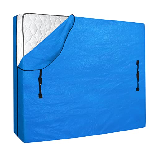 Home Mattress Bags for Moving, Queen Size, Waterproof Mattress Cover for Storage with 8 Handles, Extra Thick Reusable Mattress Protector, Strong Zipper Closure