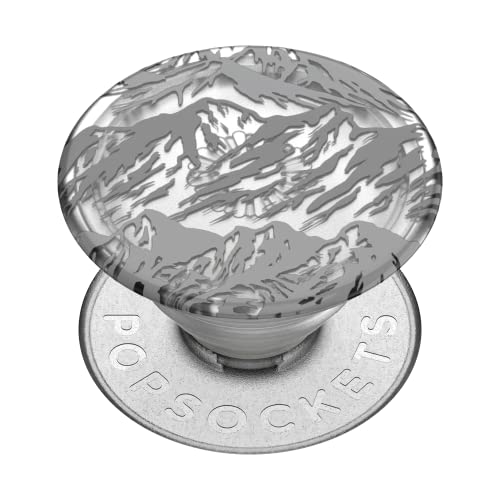 PopSockets Adhesive Phone Grip, Holder, Phone Stand, Nature - PopPlant Mountains
