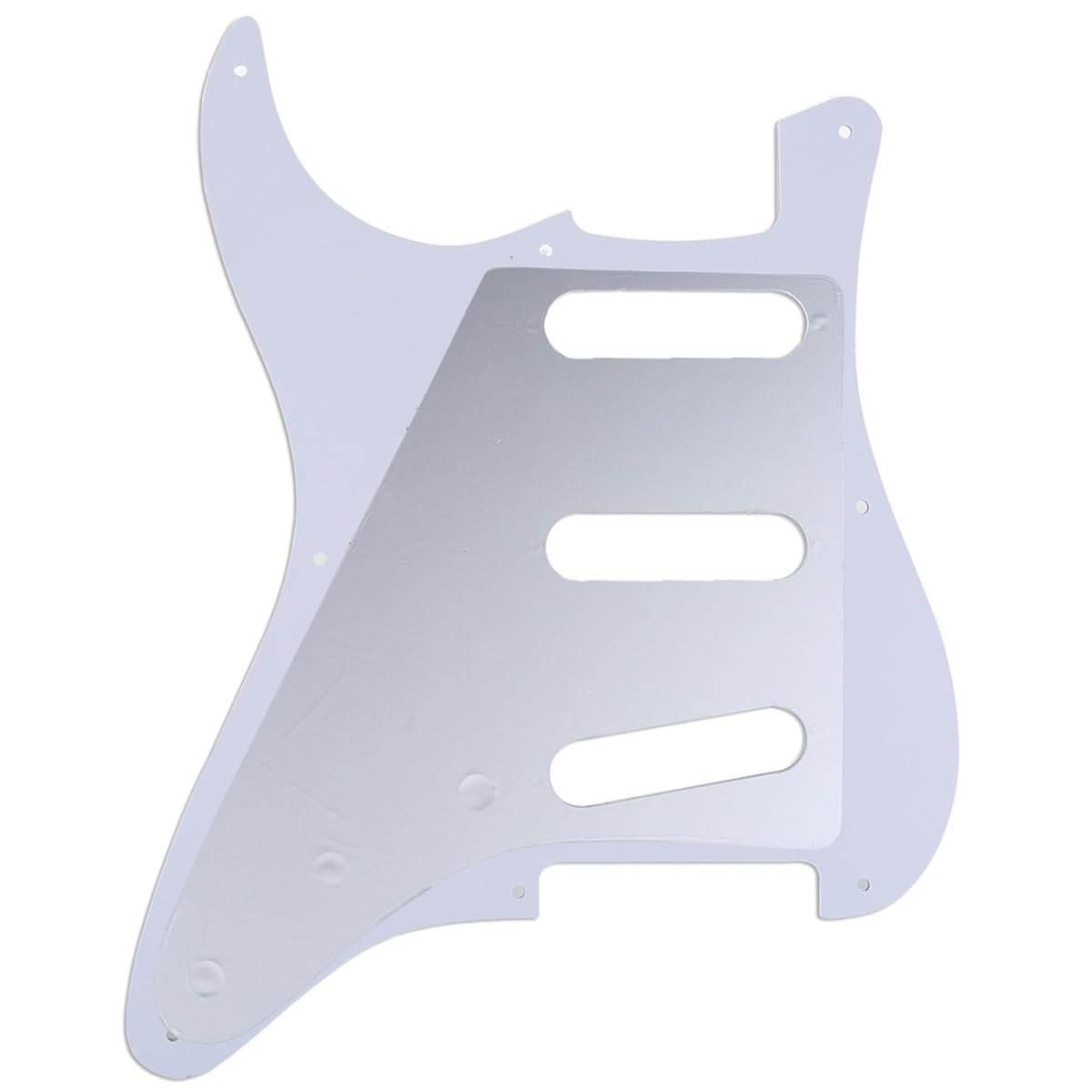 Musiclily Pro 8-Hole 50s 57 Vintage Style Strat SSS Guitar Pickguard for American Stratocaster 4Ply Tortoise Shell - Image 3