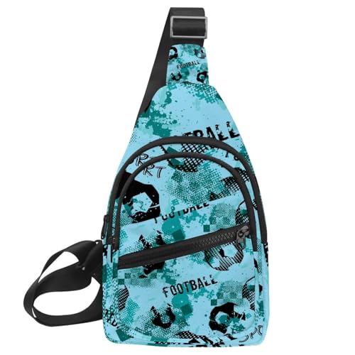 Mochila cruzada compacta de 30x18cm para caminatas y deporte al aire libre