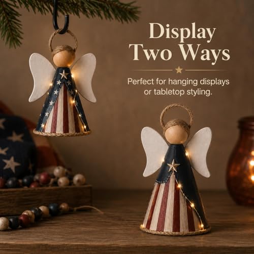 Plateau décoratif plusieurs niveaux rustique, idée cadeau de Noël