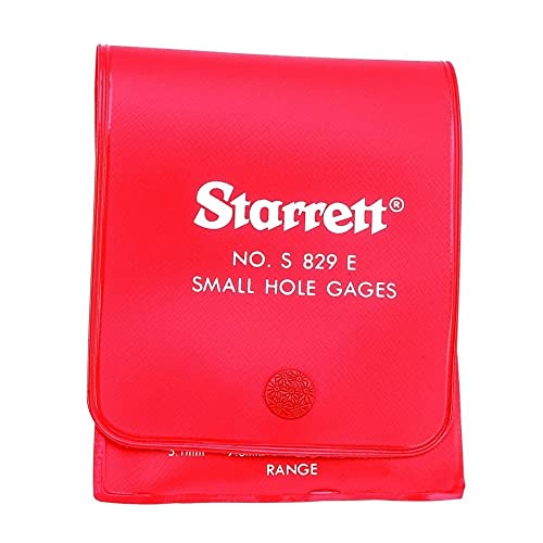 Starrett Small Hole Gage Set With Smooth, Sensitive Adjustments - 125-.500" (3.2-12.7Mm) Range, 2-7/8-3-1/2" Length (75-90Mm), 829A/B/C/D With Case, 4-Pack - S829Ez #TOP1