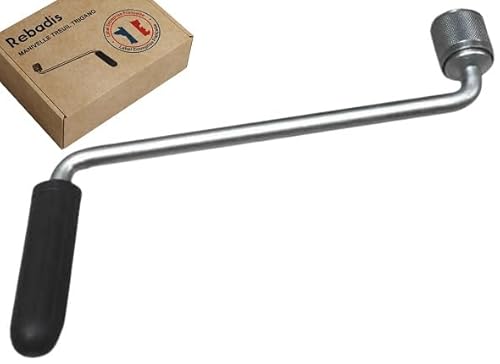 Rebadis Manivelle pour treuil remorque Manuel, poignée Rechange de treuil remorque, pièce d'origine Constructeur