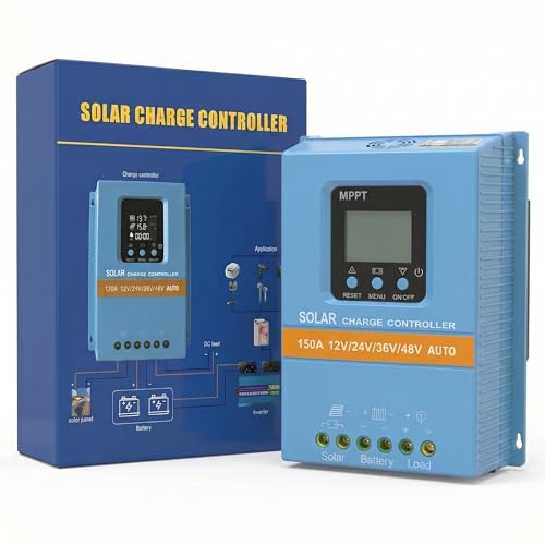 Solar Charge Controller 150A with LCD & USB