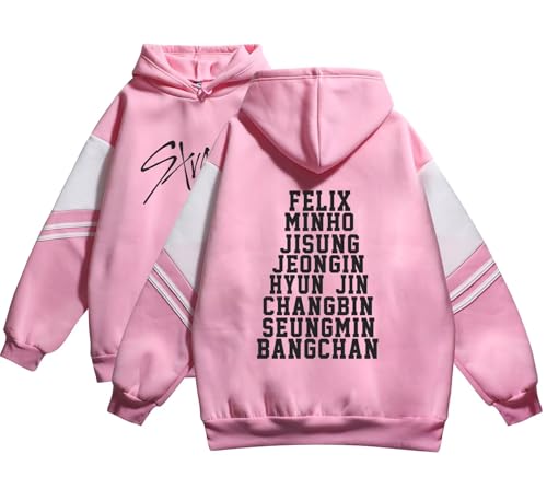 Image of JUNG KOOK SKZ Hoodie Felix Hyunjin Bangchan New Album Star Concert Sweater Support Sweatshirt Shirt Skz Merch for Women