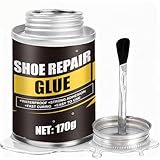 NoxGule 170g Schuhsohlen Kleber, Kleber für Schuhsohlen, Schuhkleber Sohlenkleber Extra Stark Wasserfest, Schuh Kleber Stark Sohle, für Gummikleber Kunststoff PVC Kleber Wasserfest, Schnelle Klebezeit