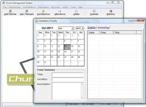 Professional Church Management Software for PCs – Facilities, Office, Bookkeeping, Finances | Single License (50,000 Members)