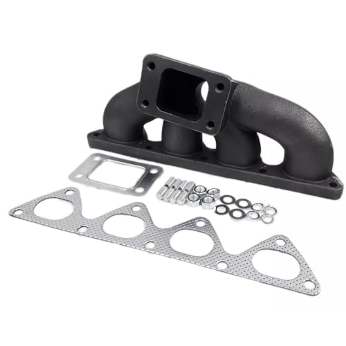 Cast Turbo Manifold for 88-00 Civic B16/B16A B18/B18C/B20, T3 Flange, Hardware Included (B-Series)