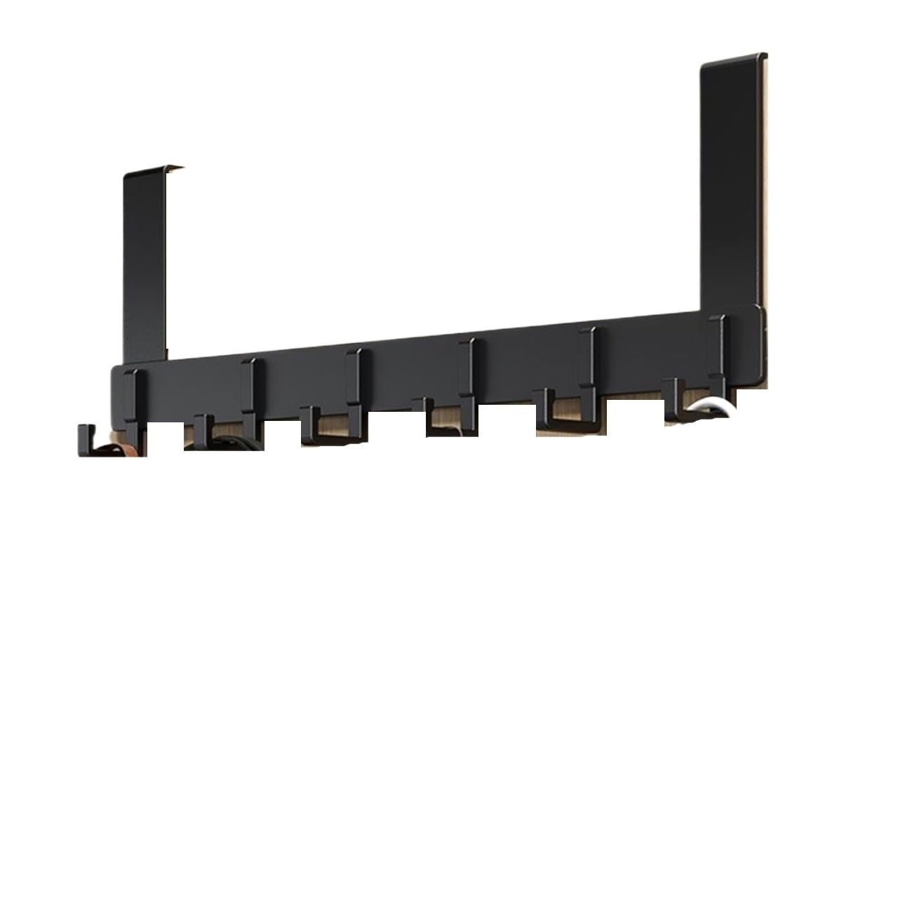 FGUJSUR Coat Hooks Hooks Over The Door 6 Clothes Coat Hat Towal Hanger