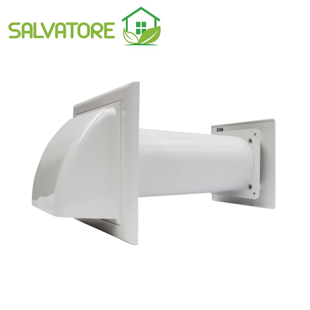3S SuperSamaStore Salvatore il Recuperatore di Calore con Telecomando, Monostanza, Diametro 100, Scambiatore di Calore con Ventilazione Meccanica Controllata, Scambiatore d'Aria Professionale a Parete