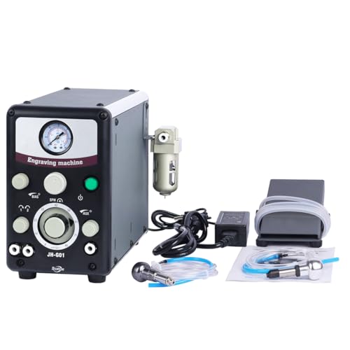 Double-Handle Jewelry Pneumatic Engraving Machine