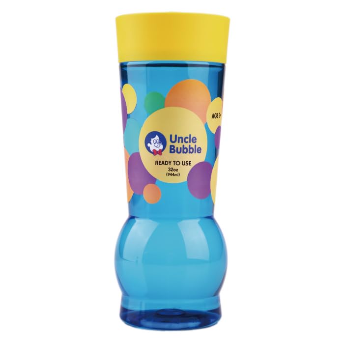 Amazon.co.jp: Uncle Bubble しゃぼん玉液 Yellow Cap ビッグ