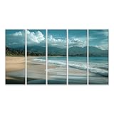 Toile véritable montée sur un support en MDF robuste et agrafée à l'arrière.