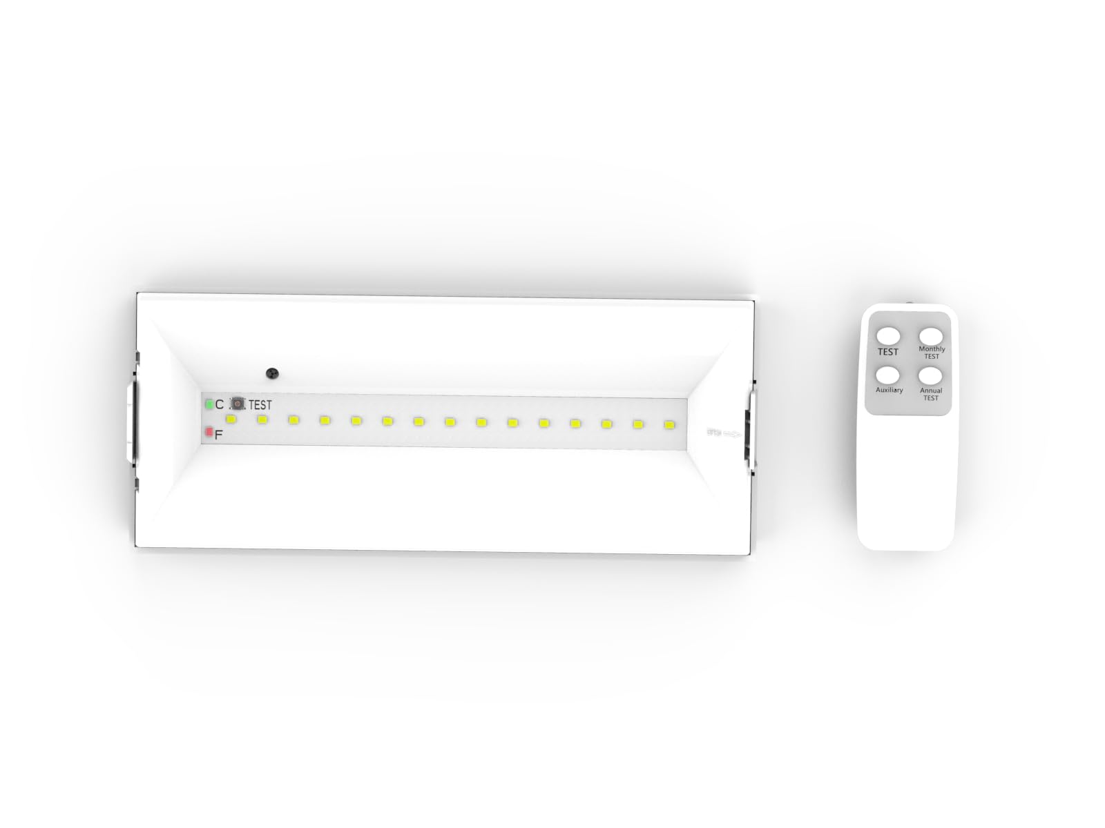 IP 20 LED continu licht noodverlichting nooduitgang vluchtweg licht