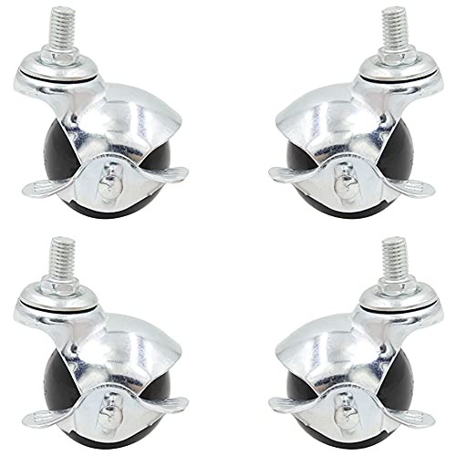 Castor Wheels M10 ƋpXCxLX^[ 2C` u[Lt{[LX^[zC[ R[q[e[u/hbT[p ω׏d80KG 4pbN