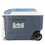IGLOO Maxcold 40 Roller Kühlbox auf Rädern, 36 Liter, Blau