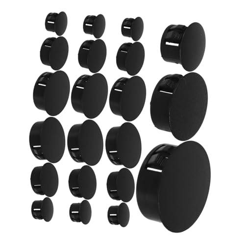 POPETPOP 90Piezas Tapas de Plástico de Muebles Tapones Decorativos y Funcionales Cubrir Paredes y Muebles
