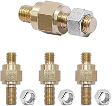 Side Post Battery Terminal Bolts, 3/8-16 Stud Thread Standard Battery Post Stud Extender Screws Replacement for GM Trailer Brake Controls