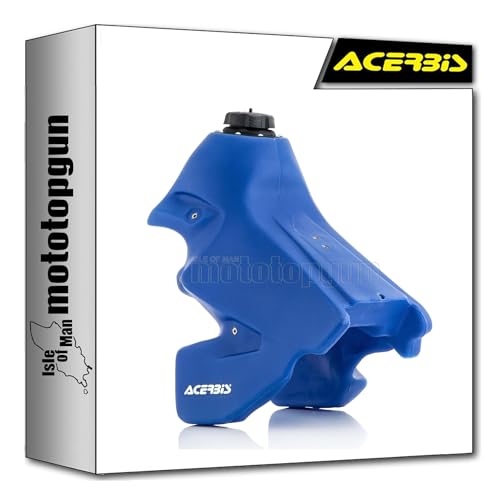 Réservoir bleu grande capacité pour Yamaha WRF 250 conçu par Acerbis