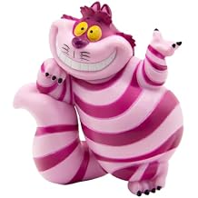 Bullyland 11401 Toy Figure, Walt Disney Alice in Wonderland, Cheshire Cat, Approx. 7.3 cm, Ideal as a Cake Topper, Detailed, PVC-Free, Great Gift for Childrens Imaginative Play