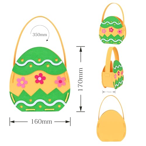 Image of Sunny Fashion Girls Skirt Egg Hunting Bag Pink Easter Hunter Rabbit Bunny Spring