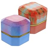 farbdiamanten preise Haushaltsbedarf: ❥teedose aus metall, weißblechkanister, multifunktions-teekanister, aufbewahrungskanister für den haushalt, haushaltsbedarf, multifunktionale verwendung, das glas kann getrocknete lebensmittel, snacks, kaffee, tee aufbewahren