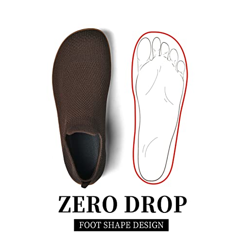 KBZone Womens Slip on Minimalist Barefoot Sock Shoes for Women Comfortable Foot Shape Walking Shoes2