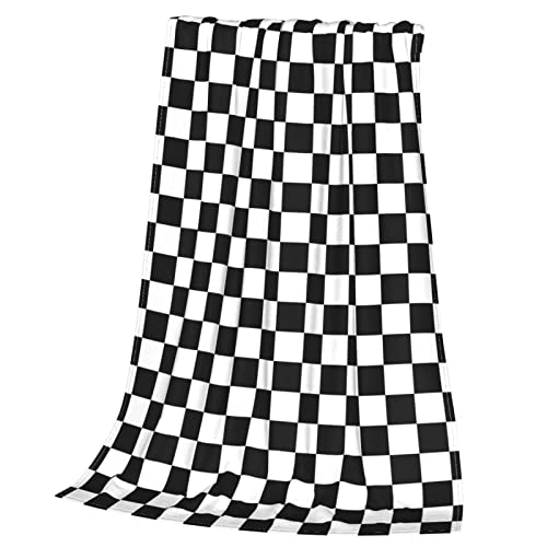 Couverture en flanelle drapeau à carreaux de course plusieurs tailles lit canapé - 4