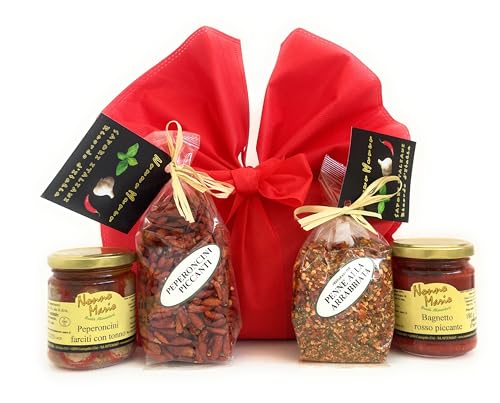 Shopper Regalo Gourmet PICCANTE PASSIONE IDEA REGALO 2025 NONNO MARIO
