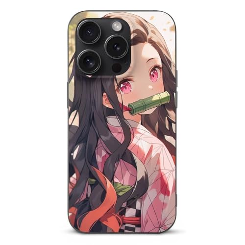 Amazon.co.jp: 鬼滅の刃 (竈門禰豆子) iPhone 15 Pro ケース iPhone 15