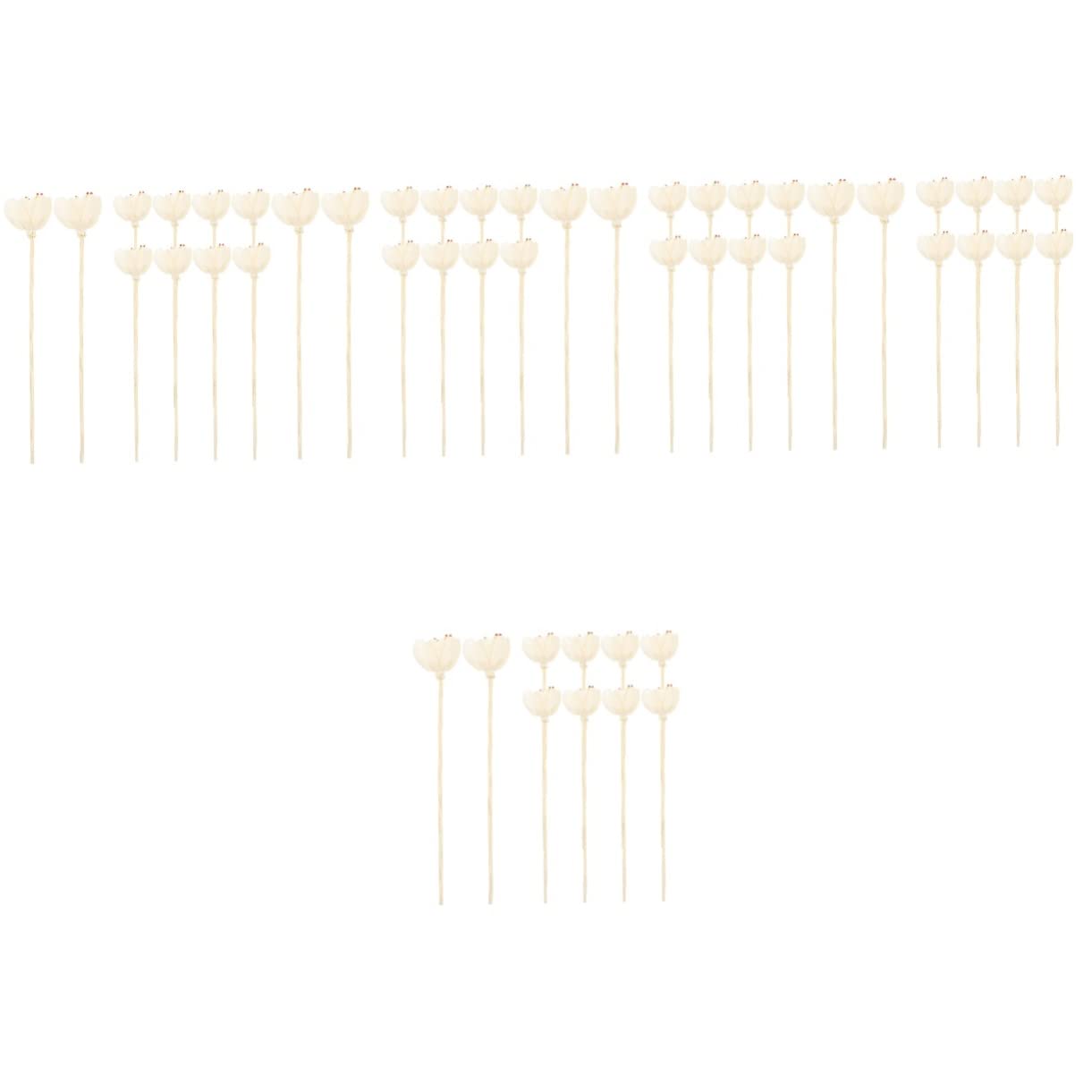 EXCEART 50stücke Diffuser Sticks Natürlichem Material Für Entspannende Düfte Raumdekoration Schlafzimmer Und Yoga-räumen