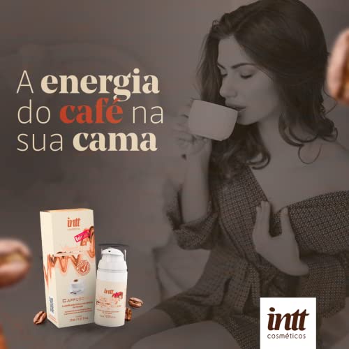 Gel Que Vibra Beijável Cappuccino Vibration Power Extra Forte - Intt