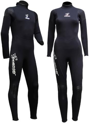 Seavenger 3mm Full Suit Flatlock Stitching Jumpsuit with super-stretch armpit Men/Women Wetsuits