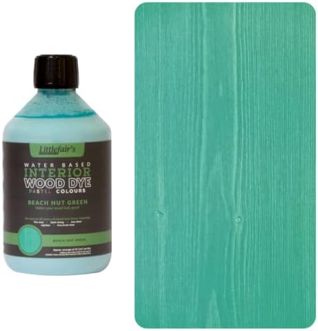 Littlefair's Water Based Wood Dye - Pastel Range (Tester Pot 15ml, Dovetail Grey)