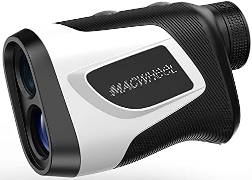 Macwheel Golf Rangefinder V1000, USB Rechargeable, 1000 Yards Laser Range Finder with Slope, Flag-Lock Tech with Vibration, Distance/Speed/Angle Measurement Rangefinder