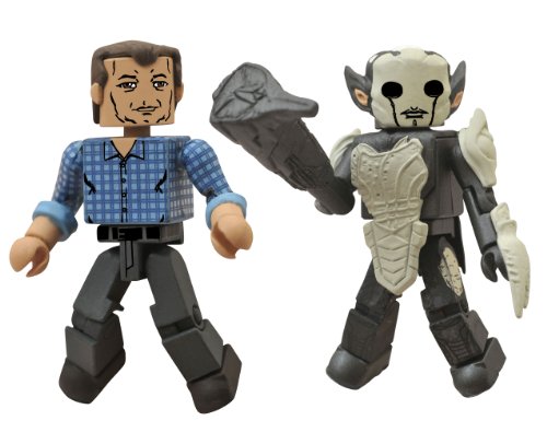 Diamond Select Toys Marvel Minimates: Thor 2: Series 53 Selvig and Dark Elf Action Figure, 2-Pack
