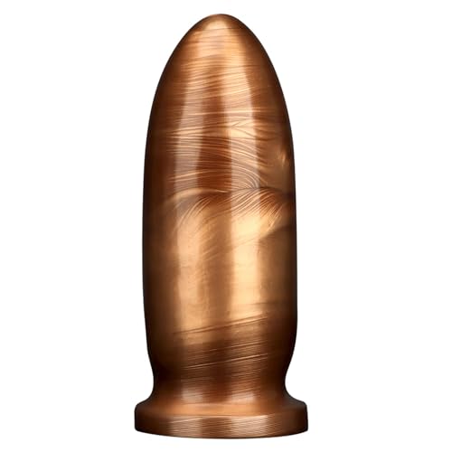 Hitasi アナルディルド 女性用 太い 柔らかい巨大 アナルプラグ PVC 弾丸形 極太ディルド 吸盤付きアナルグッズ 最大直径7.3cm あなるぷらぐ 開発 上級者 アナルビーズ アナル拡張 重さdildo - 画像1