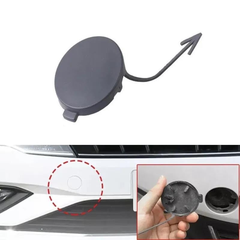 Cache-crochet remorquage 5C6807241 remplace cache perdu Jetta 11-14