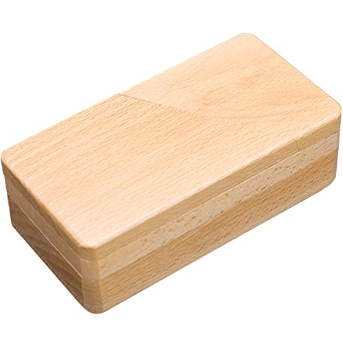 Blovec - Impossible Puzzle Box Secret Money Box Mini 3D Brain Teaser Toy Cash Card Boxes Surprise Wooden Magic Box