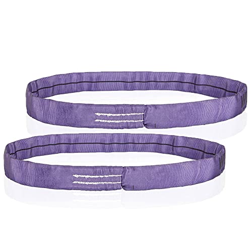 RACEFOXX Abspanngurt, Zurrgurt, Schlaufengurt, Schlaufe, Gurt, Transportgurt, Transportsicherung, 50 cm, Paar