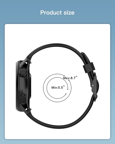 Correa de silicona deportiva para smartwatch CASCHO P125 miniatura 6