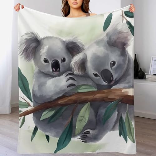 Couverture douce flanelle koala, le cadeau idéal pour décorer lit et canapé - 6