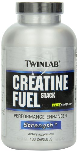 TwinLab Creatine Fuel Stack Performance Enhancer, Strength, Capsules, 180-Count Bottle TwinLab Creatine Fuel Stack Performance Enhancer, Strength, Capsules, 180-Count Bottle