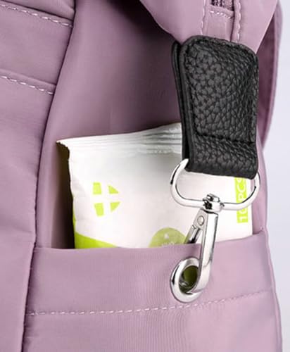 Nylon Tote Bag Large Capacity Water - Resistant Multi - Pocket Convertible Style Everyday Travel Handbag4