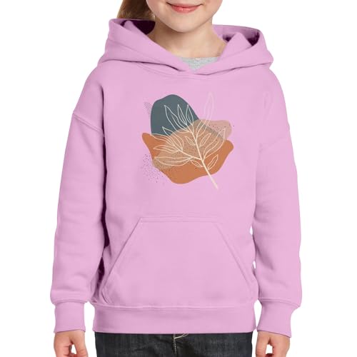 Sweat à capuche enfant feuille d'arbre vêtement premium style rustique - 3