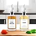 Pafusen 2 Pack Auto Flip Olive Oil Dispenser Spout, Liquor Pour Spout, Oil Dispenser Top, Easily Turn Your Bottles into Dispensers for Liquor, Vinegar, Oils, Weighted Pourer, Silvers