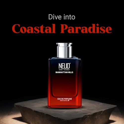 Image of NEUD 100ml Luxury Perfume Gift Set for Men, Manhattan Hills Long Lasting EDP 100ml, Birthday Gift for Boyfriend, Father, Husband, Premium Luxury Fragrance Scent, Suitable for every Occasion